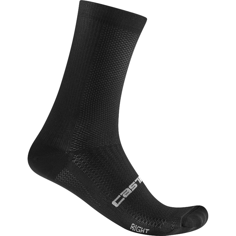Castelli Espresso 18 Road Socks 18cm Black
