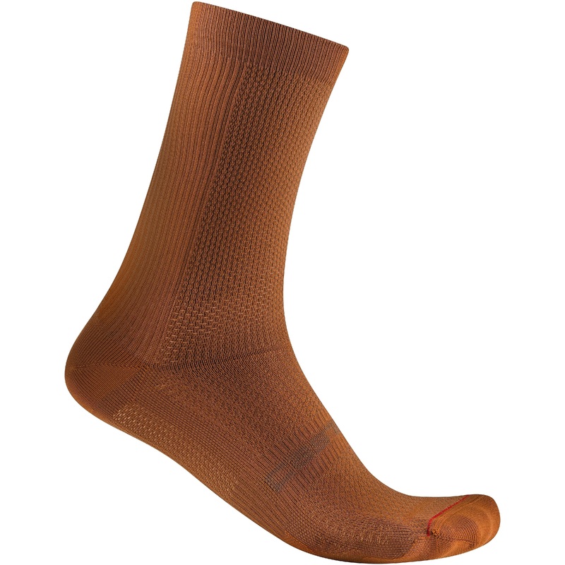 Castelli Espresso 18 Road Socks 18cm Mocha
