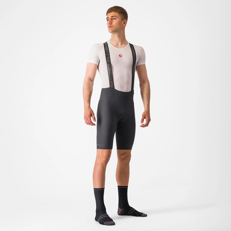 Castelli Espresso Bibshort Dark Gray