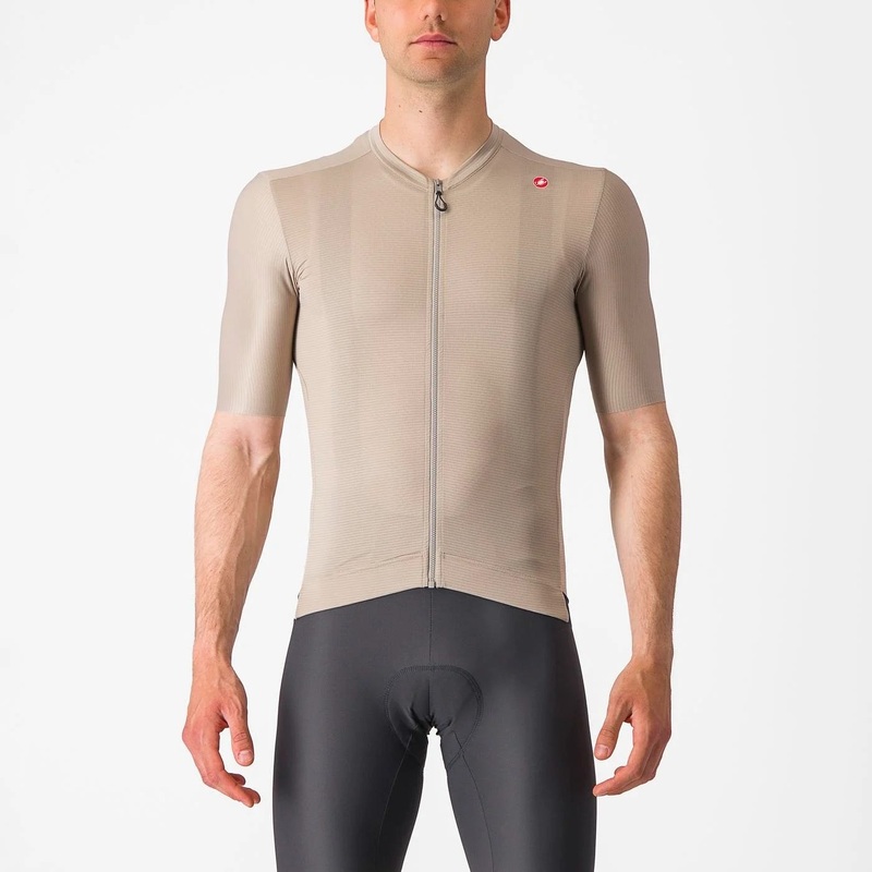 Castelli Espresso Short Sleeve Jersey Clay/Black