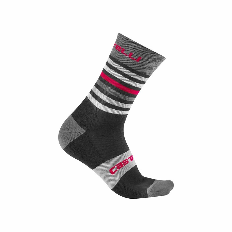 Castelli Gregge 15 Socks Black/Red