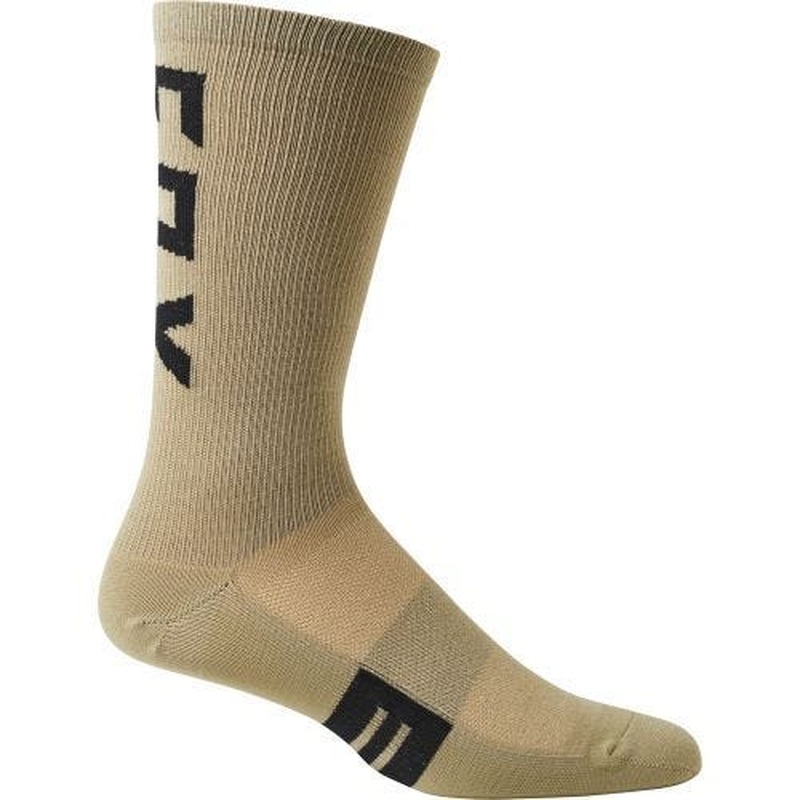 FOX Flexair Merino 8" Crew Socks Bark