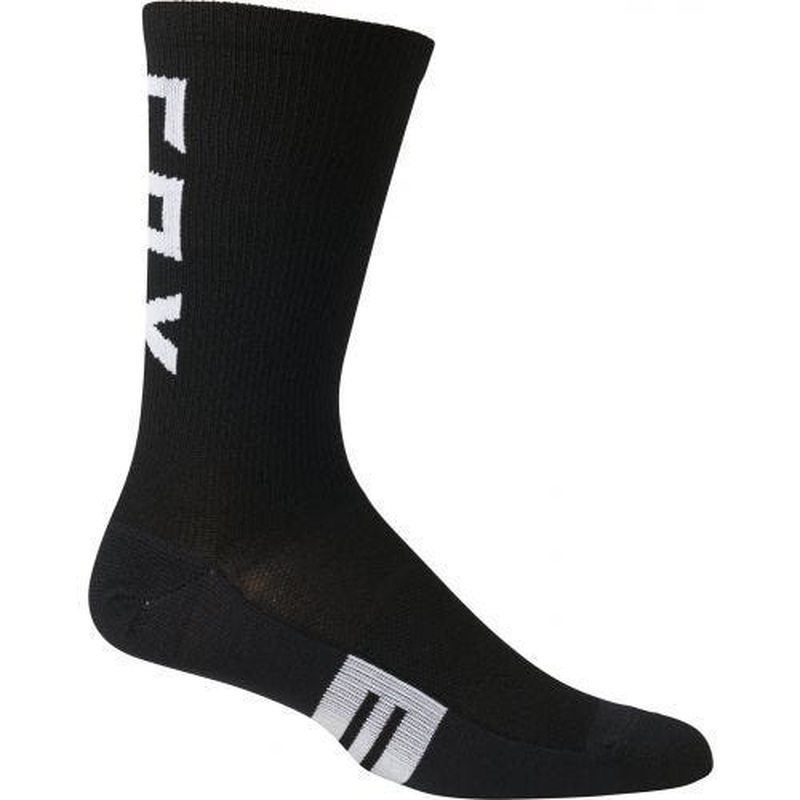 FOX Flexair Merino 8'' Crew Socks Black