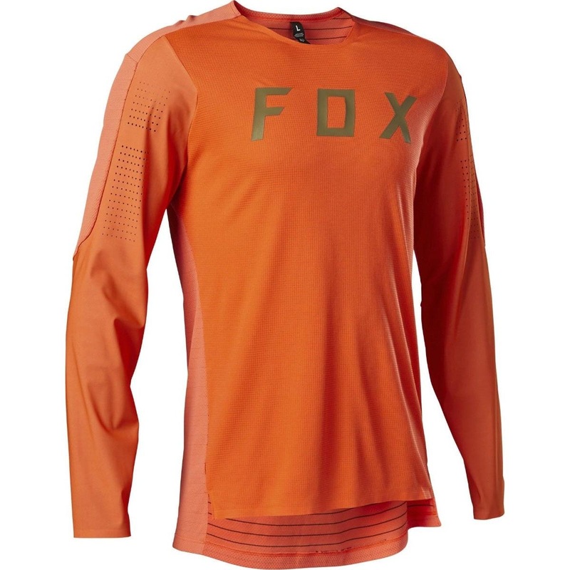 FOX Flexair Pro Long Sleeve Jersey Fluoro Orange