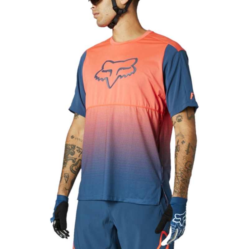 FOX Flexair Short Sleeve Jersey Atomic Punch