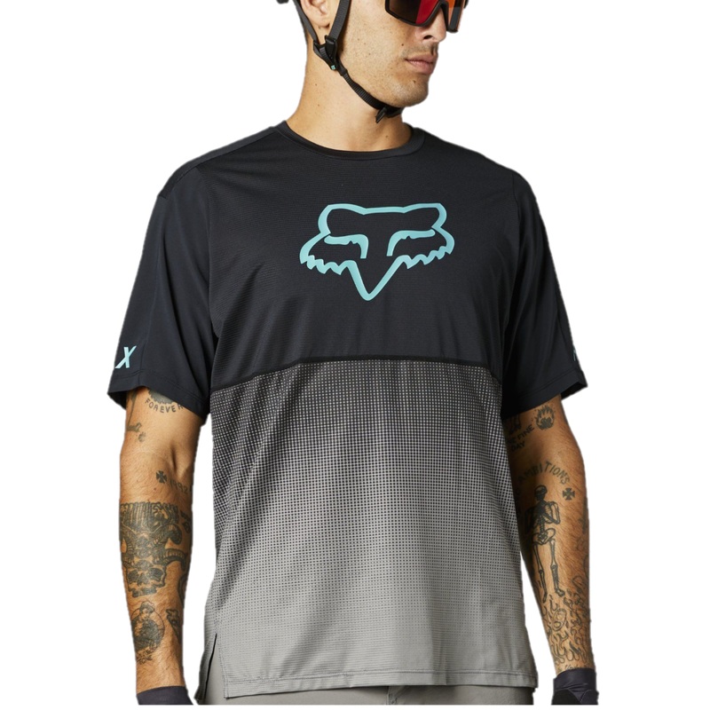 FOX Flexair Short Sleeve Jersey Teal