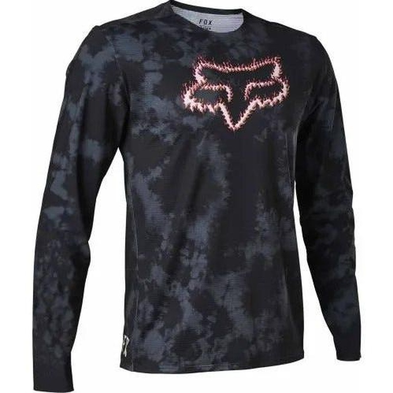 FOX Flexair TS57 Long Sleeve Jersey Black