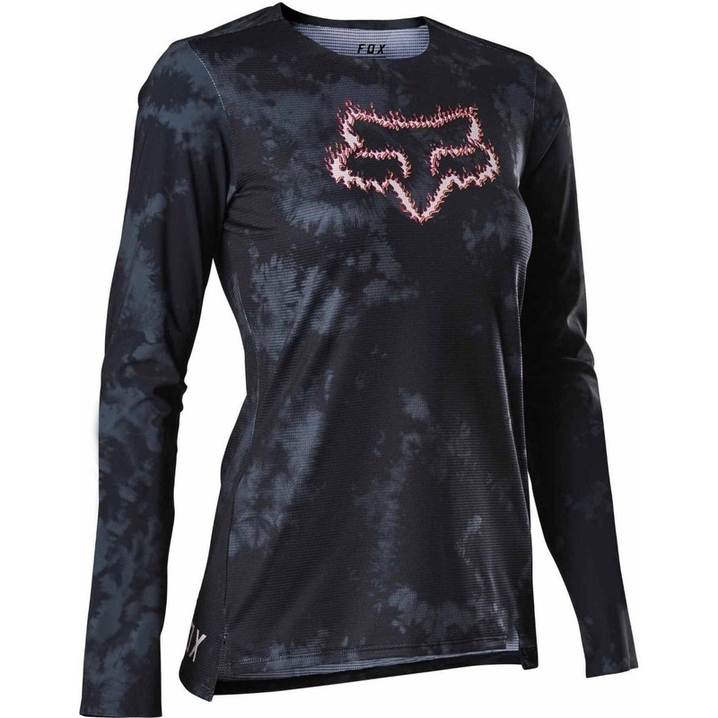 FOX Flexair TS57 Long Sleeve Women's Jersey Black
