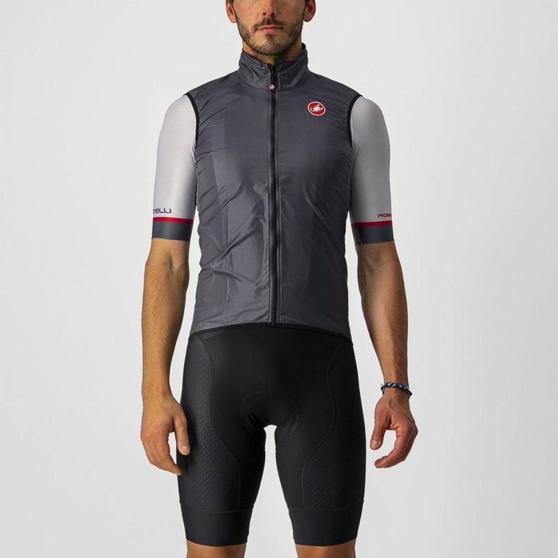 Castelli Aria Vest Dark Grey