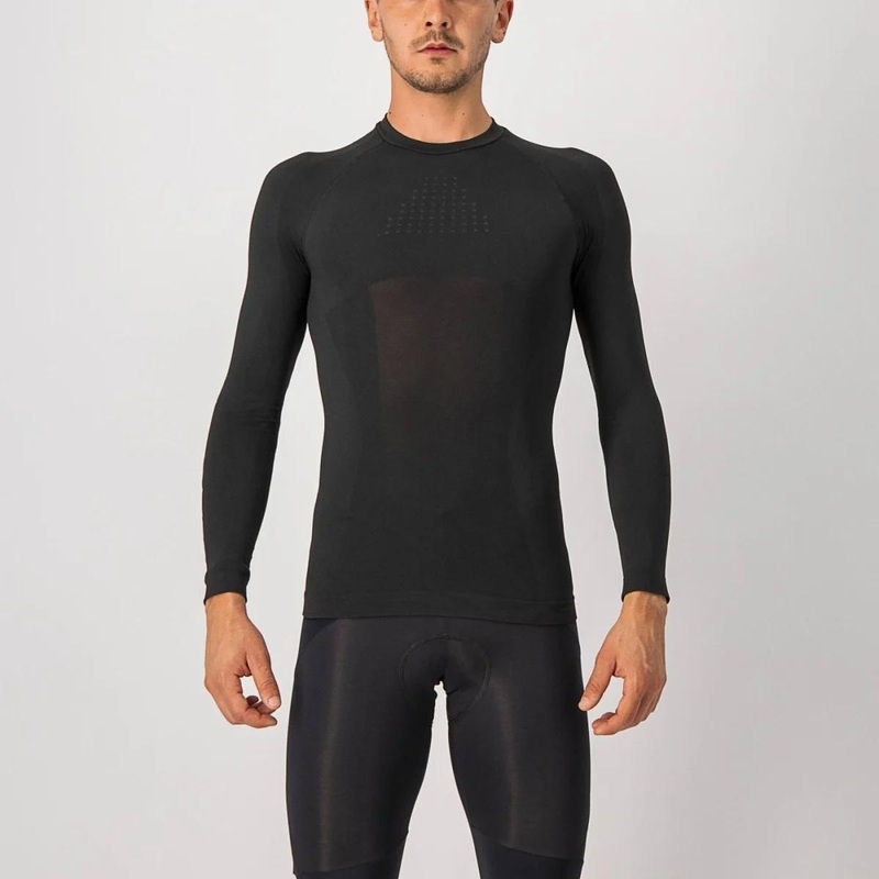 Castelli Core Seamless Long Sleeve Base Layer Black