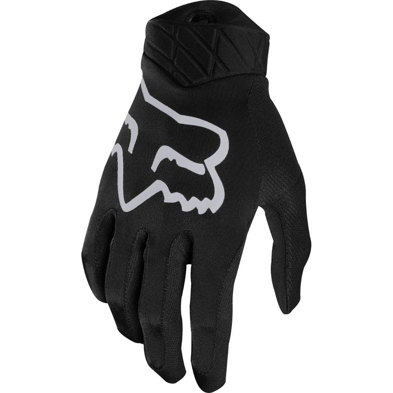 FOX Flexair Full Finger Gloves Black