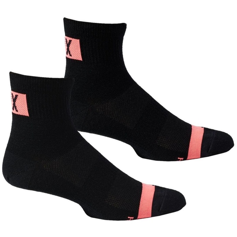 FOX Flexair Merino 4'' Socks Black/Pink