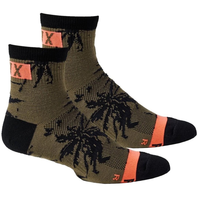 FOX Flexair Merino 4'' Socks Olive Green
