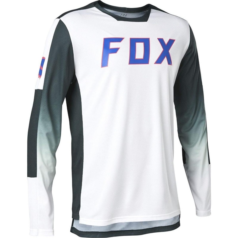 FOX Defend RS Long Sleeve Jersey White