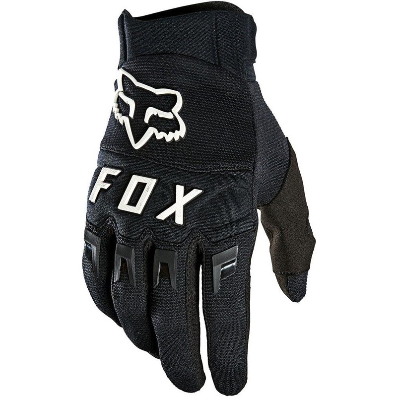 FOX Dirtpaw Full Finger Gloves Black/White