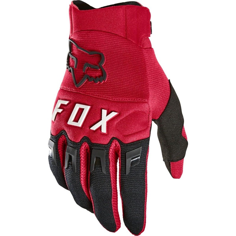 FOX Dirtpaw Full Finger Gloves Flame Red