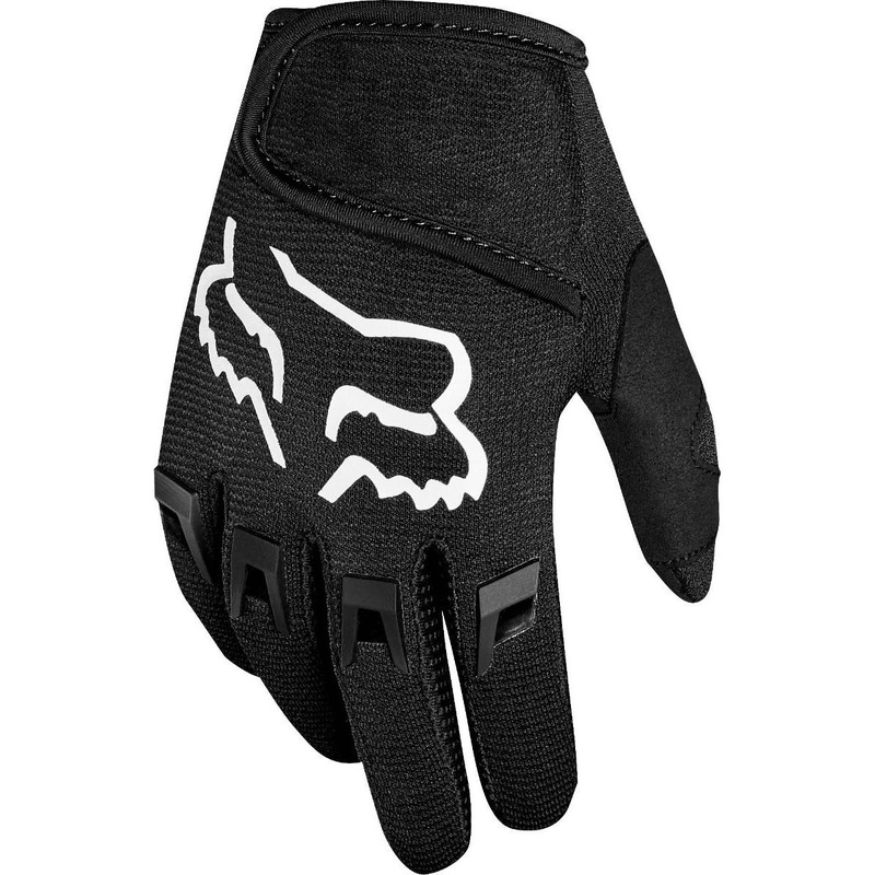 FOX Dirtpaw Full Finger Kids Gloves Black