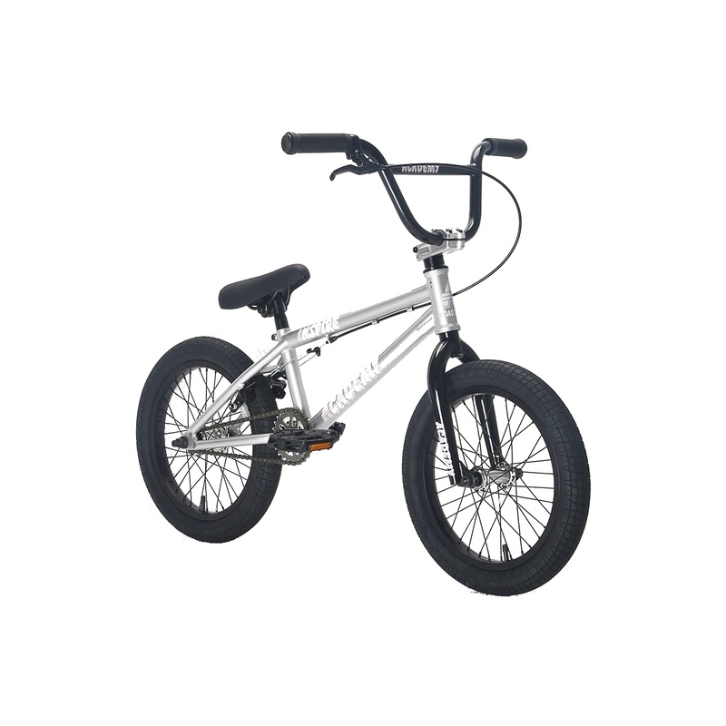 Academy Inspire 16 Kids BMX Bike Silver/Black (2021)