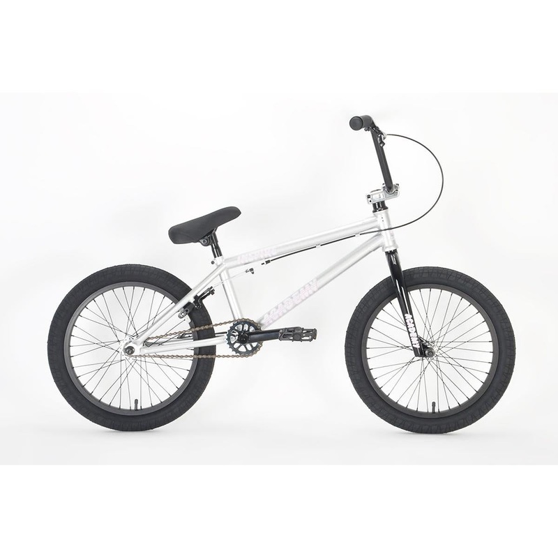 Academy Inspire 18 Kids BMX Bike Silver/Black