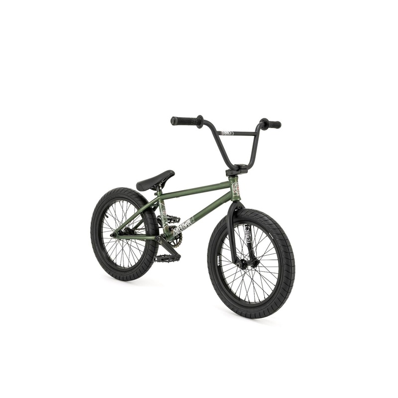 Fly Supernova 18" Kids BMX Bike Flat Dark Green