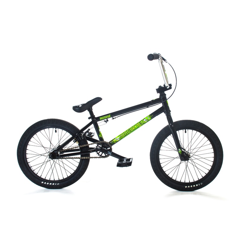 Forgotten Misfit BMX Bike 18 Inch Gloss Black