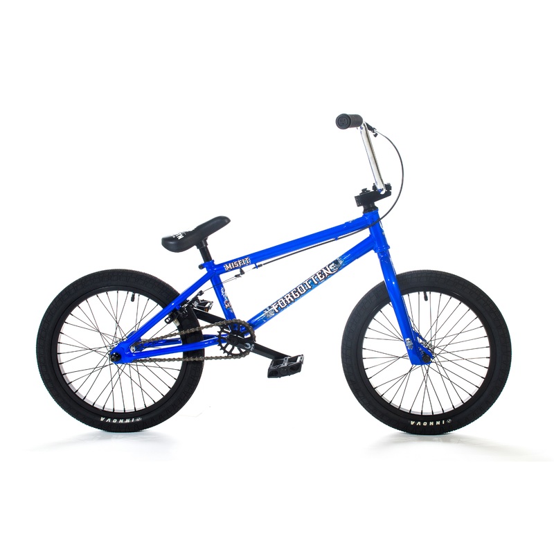 Forgotten Misfit BMX Bike 18 Inch Gloss Neon Blue
