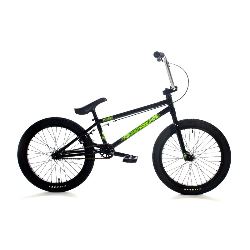 Forgotten Misfit BMX Bike 19.8 Inch TT Gloss Black