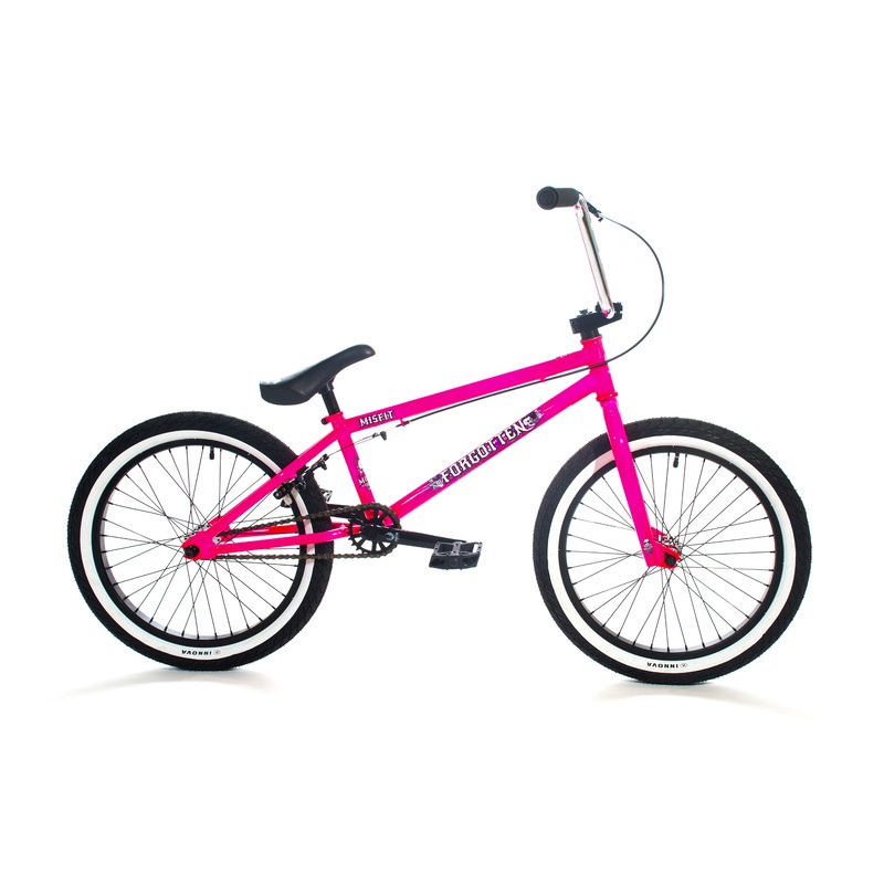 Forgotten Misfit BMX Bike 19.8 Inch TT Gloss Neon Pink