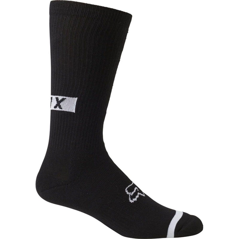FOX Defend 10" Crew Socks Black