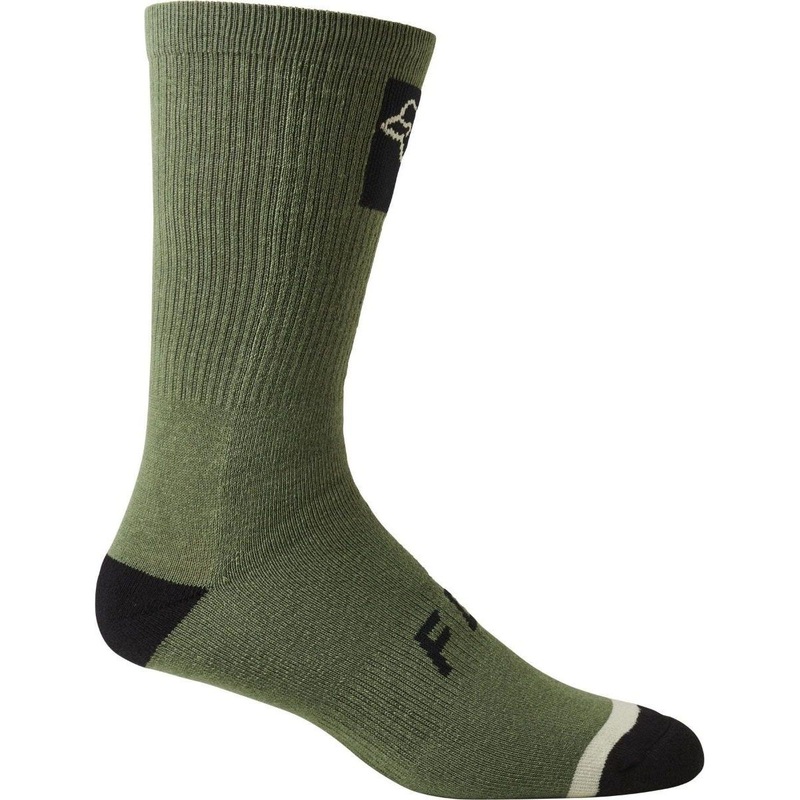 FOX Defend 8'' Crew Socks Bark