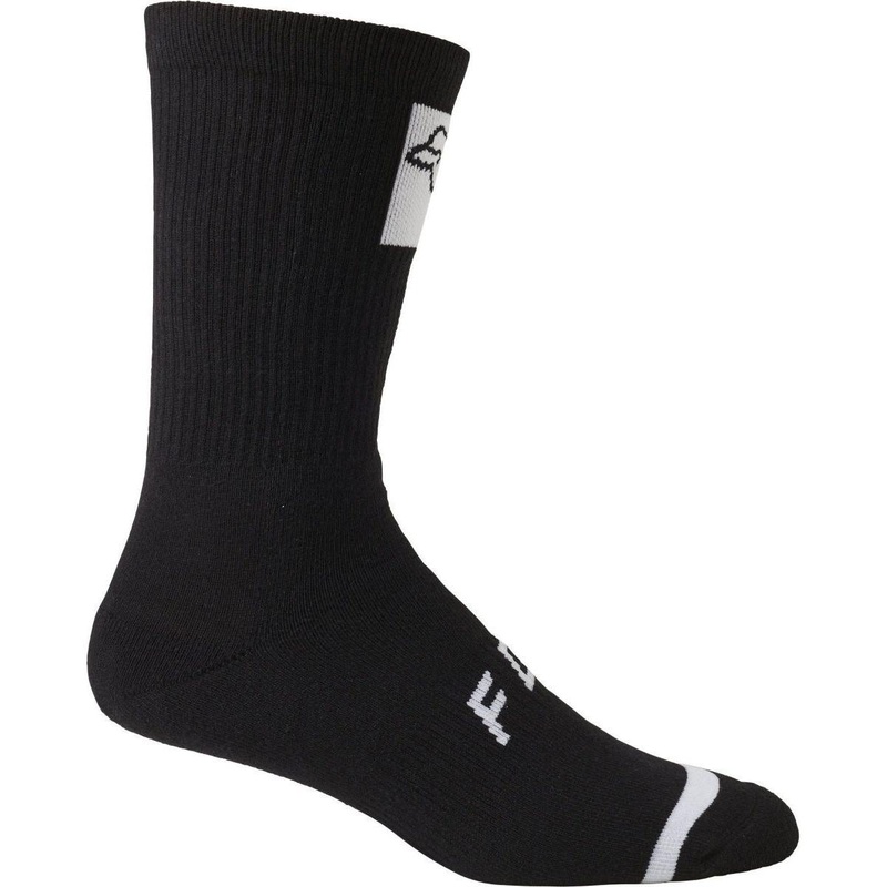 FOX Defend 8'' Crew Socks Black