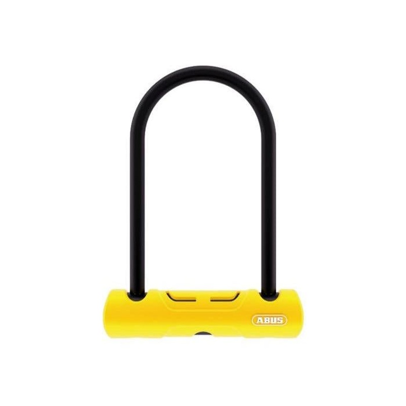 Abus U-Mini 402 U-Lock 160mm with SH34 Yellow
