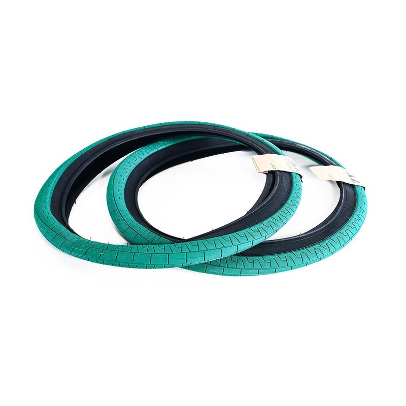 Academy 617 BMX Tyre 20 x 2.25 Emerald/Black