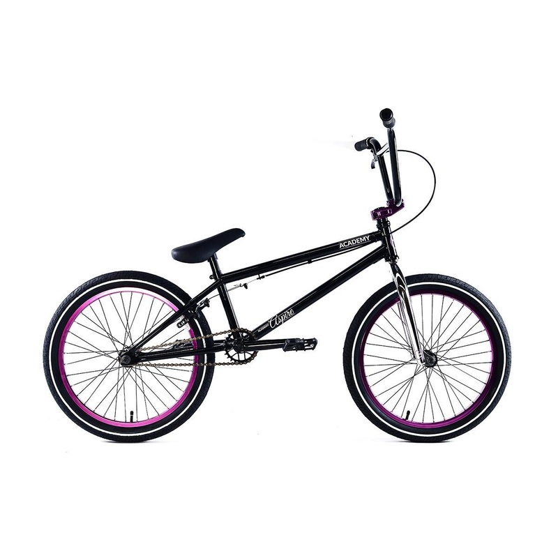 Academy Aspire 20" BMX Bike Gloss Black/Purple (2017)