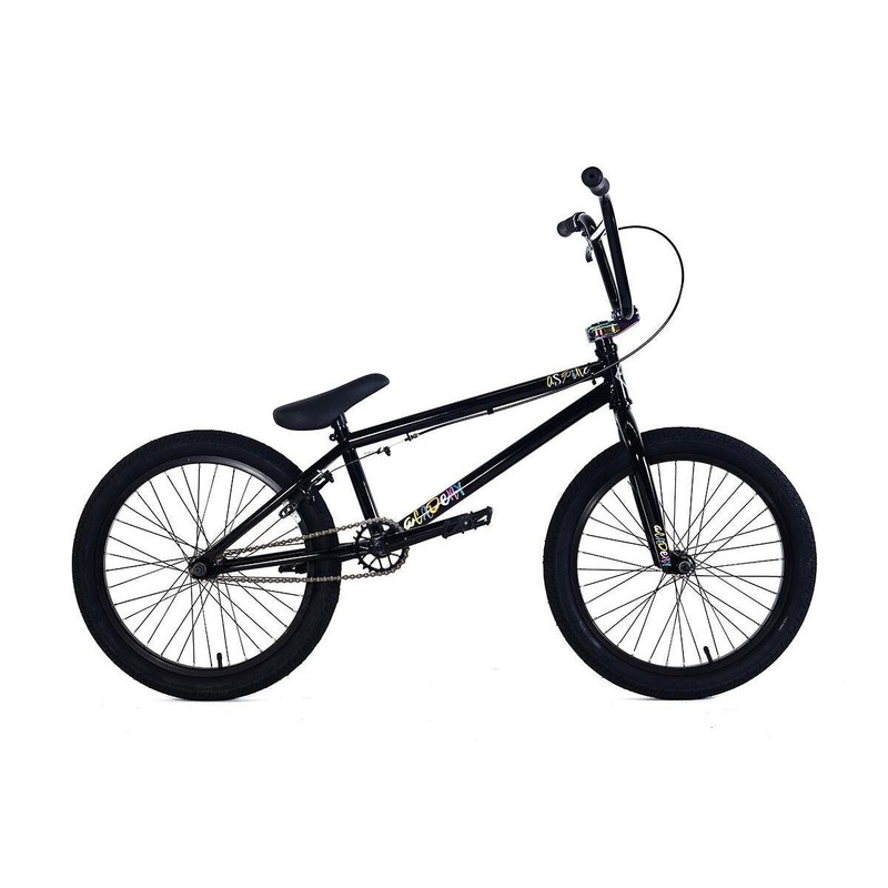 Academy Aspire 20in BMX Bike Gloss Black/Rainbow (2018)