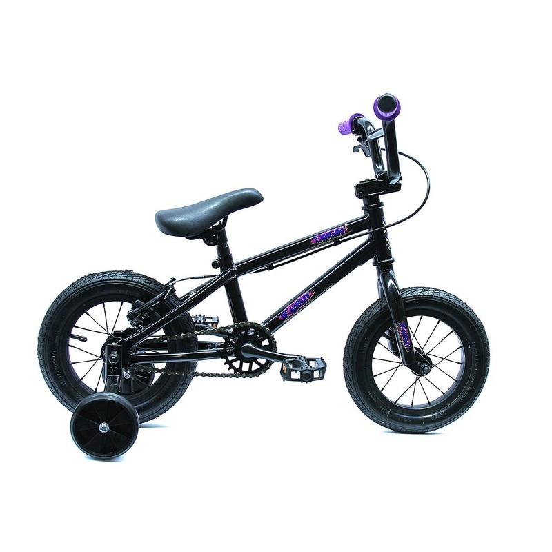 Academy BMX Origin 12inch Gloss Black/Purple (2018)