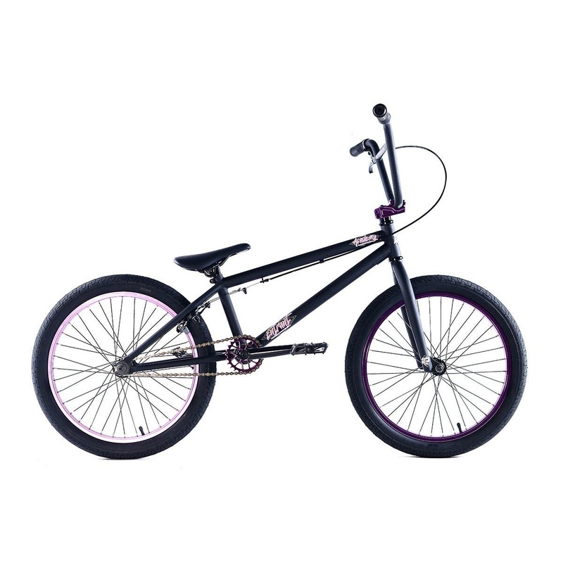 Academy Entrant 20" BMX Bike Gloss Black/Purple (2017)