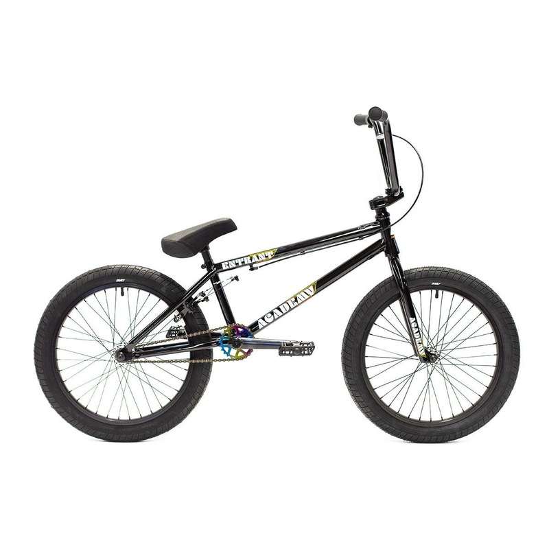 Academy Entrant 20'' BMX Bike Gloss Black/Rainbow