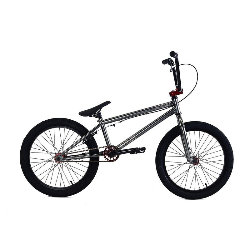 Academy Entrant 20in BMX Bike Metal Grey/Red (2018)