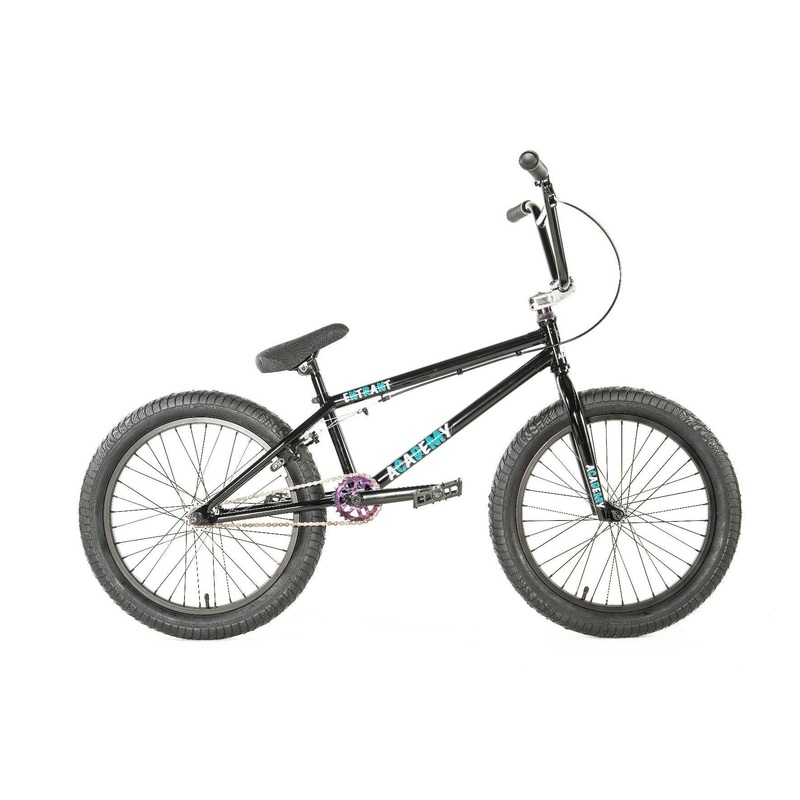 Academy Entrant BMX Bike Gloss Black/Rainbow (2020)