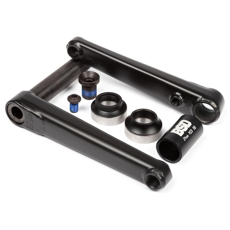 BSD Substance XL V2 Crank Set 170 x 24mm Matt Black