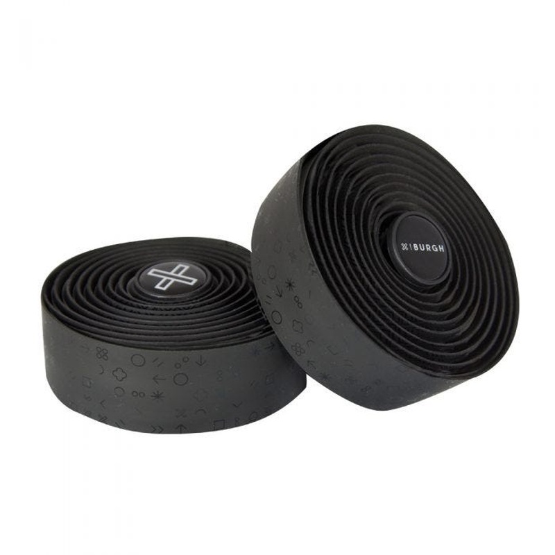Burgh Hieroglyph Stealth Bar Tape Black 2.5mm