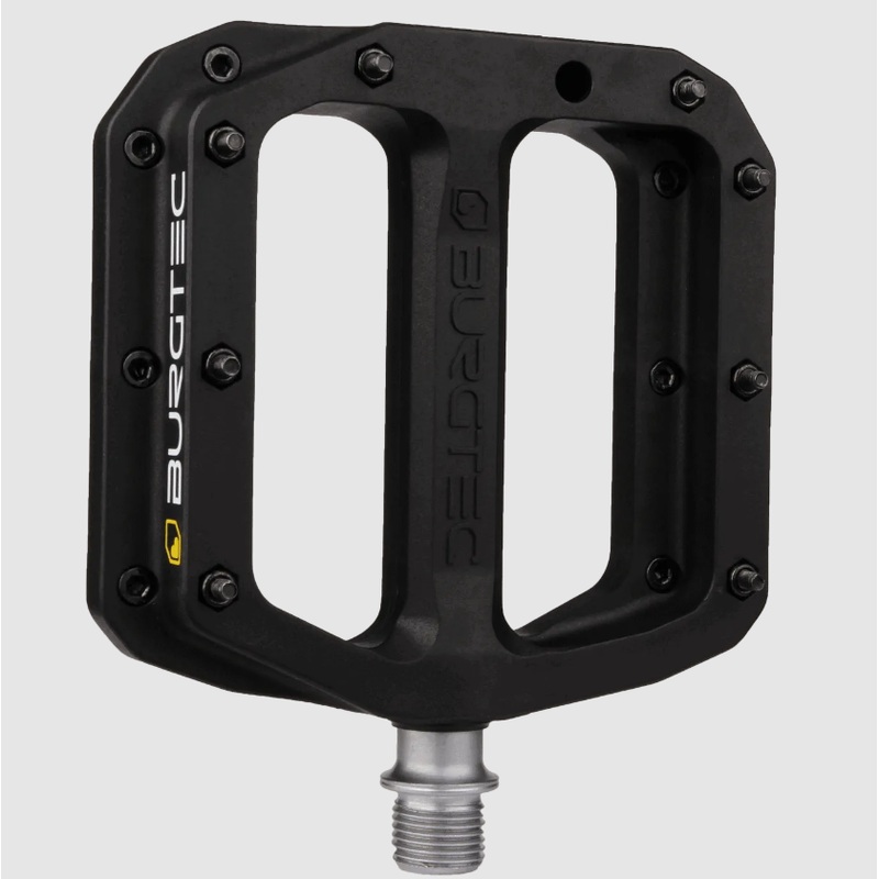 Burgtec MK4 Flat Composite Pedals Black