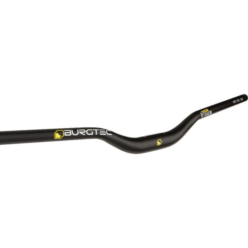 Burgtech Ride Wide Alloy Bar Black