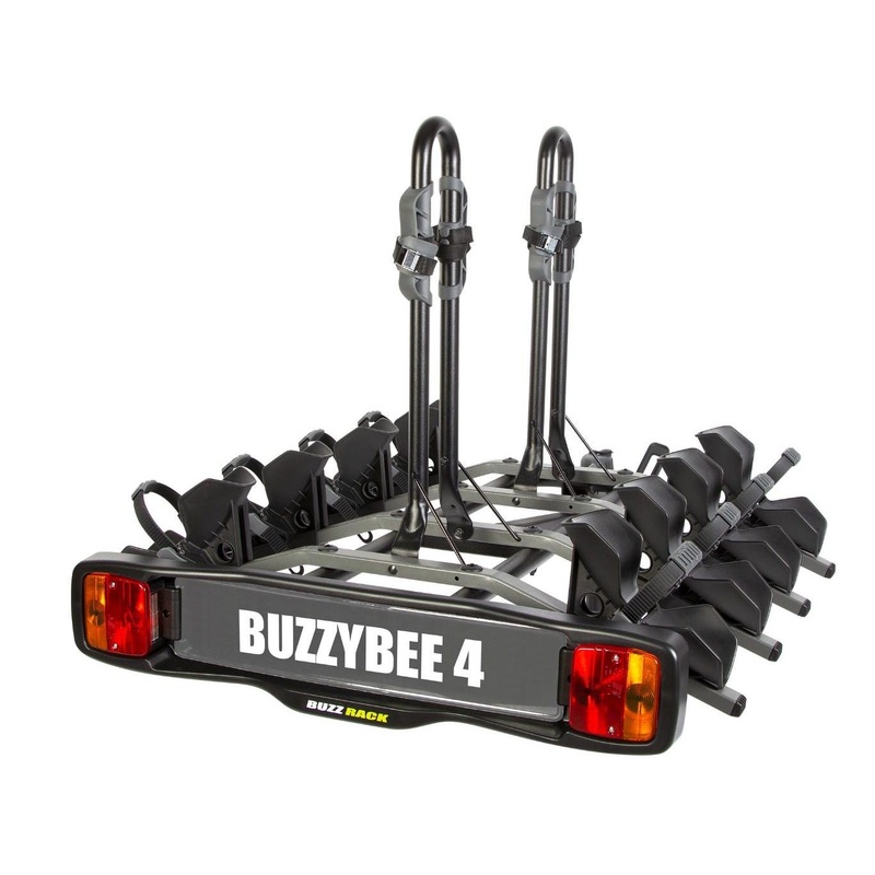 Buzzrack Buzzybee 4 Platform 4 Bike Tow Ball Rack