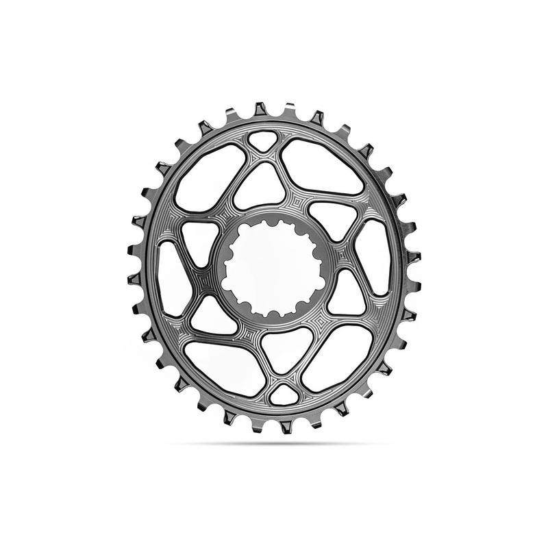 absoluteBLACK Oval Premium Chainring SRAM 3mm Offset Direct Mount Boost 1x Narrow Wide Titanium