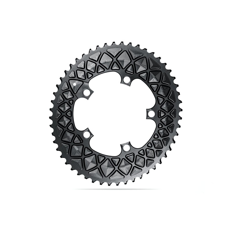 absoluteBLACK Premium 50T Oval Outer Chainring for SRAM 2x Drivetrains
