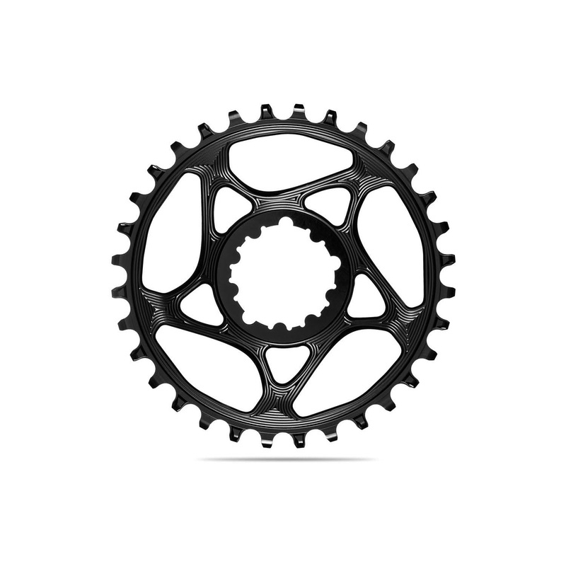 absoluteBLACK Round Premium Chainring SRAM Direct Mount Narrow Wide Black