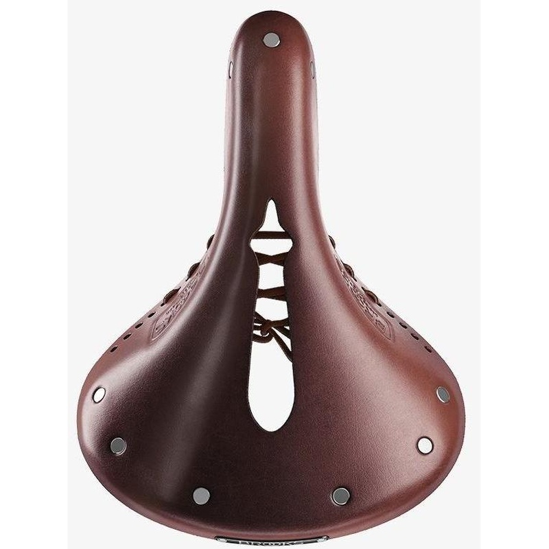 Brooks B17 Carved Short Saddle Brown