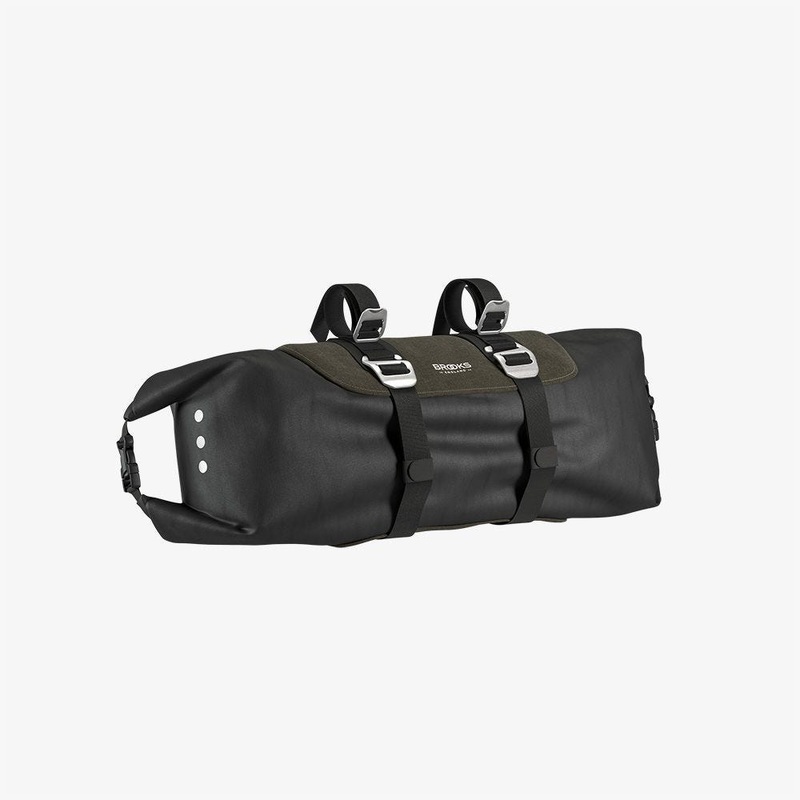 Brooks Scape Roll Handlebar Bag Green